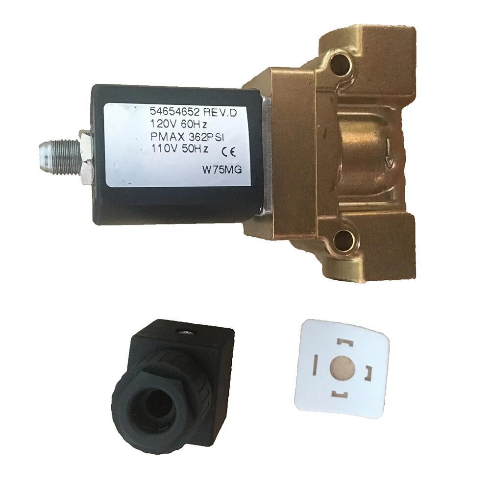 54654652 Blowdown Solenoid Valve for Ingersoll Rand Compressor 110-120V