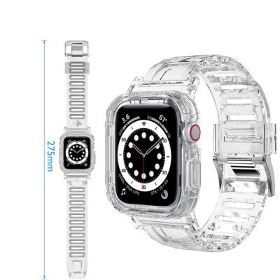 For Apple Watch Ultra Series 8 7 TPU Watch Band Case Protect Cover Strap 41/45mm