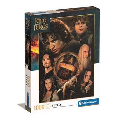 Clementoni The Lord of the Rings 1000pc Premium Puzzle for Tabletop Gaming