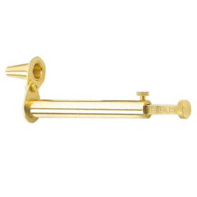 Muzzle-Loaders Brass Powder Measure - Adjustable up to 120 Grains - Black