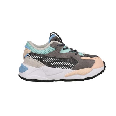 

Кроссовки Puma RsZ Ac для новорожденных девочек, размер 6 м, повседневная обувь, кроссовки 382681-02, Grey, Puma RsZ Ac Sneaker Infant