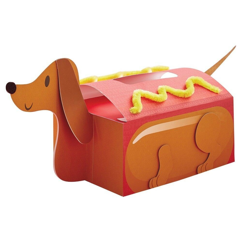 spritz mailbox decorating kids craft choose 1 -hotdog, pizza, hearts, space cats