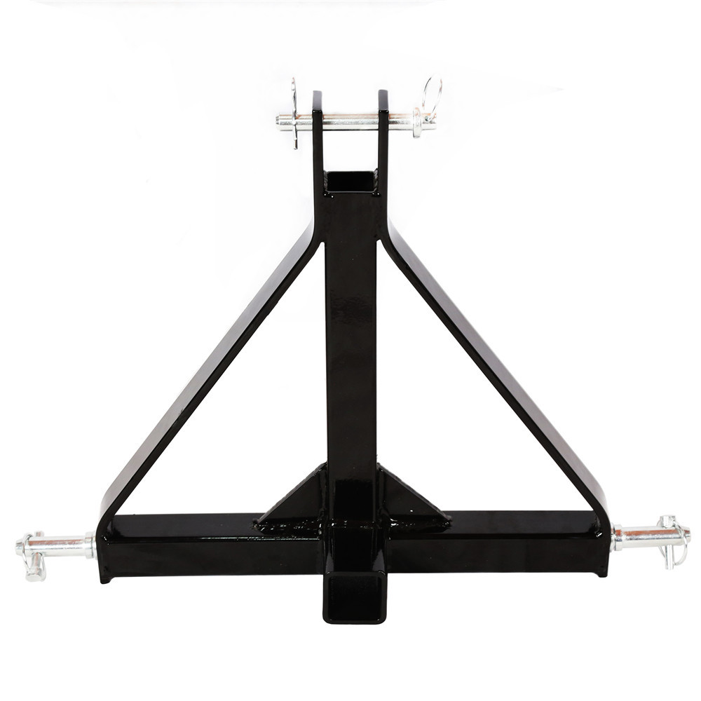 3 Point 2" Receiver Trailer Hitch Category 1 Tractor Tow Drawbar