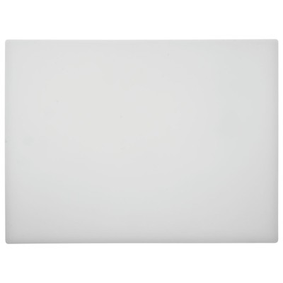 HUBERT  White Plastic Cutting Board - 15''L x 20''W x 1/2''H