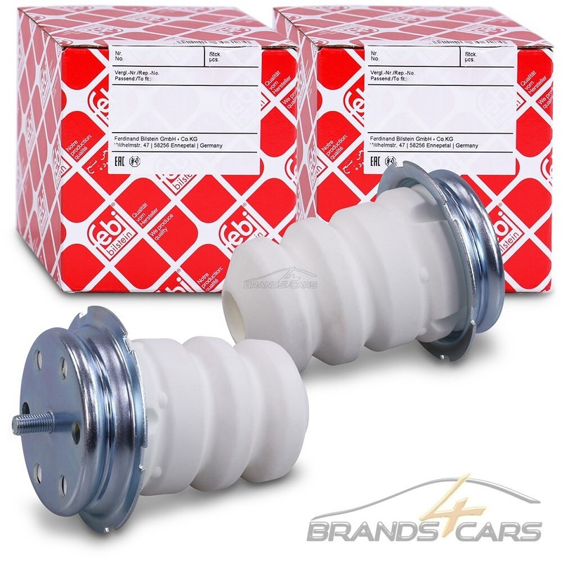 Febi 2x Anschlagpuffer Federung Hinten FÃR Citroen Jumper Fiat Ducato Peugeot