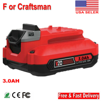 2X 20Volt Max 7.0Ah For Craftsman V20 Li-Ion Battery CMCB206 CMCB204 CMCB201 NEW