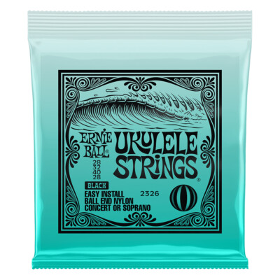 Ernie Ball 2326 Ukulele Strings, Concert/Soprano, Ball End, 