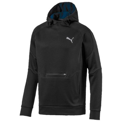 

Puma Evostripe Warm Hoodie Mens Size  Повседневная верхняя одежда 580112-01, Черный