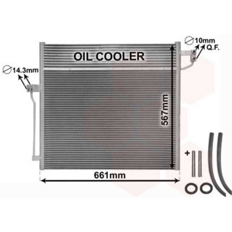 Condensateur De Climatisation Avec Dessicateur Pour Mercedes-Benz M-Classe