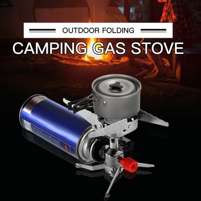2900W Mini Outdoor Picknick Gasbrenner Camping Mini Öfen w / Piezo Zündung H9W9