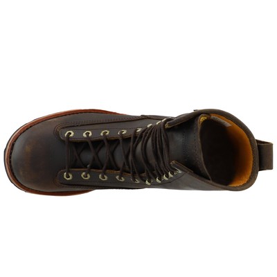Pre-owned Chippewa Paladin Bay Apache 8 Inch Waterproof Soft Toe Work Mens Brown Work Saf