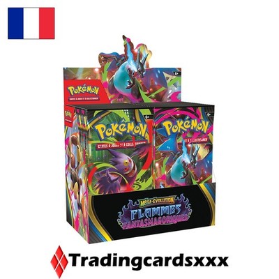 Pokémon - Display de 36 boosters ME02 : Flammes Fantasmagoriques