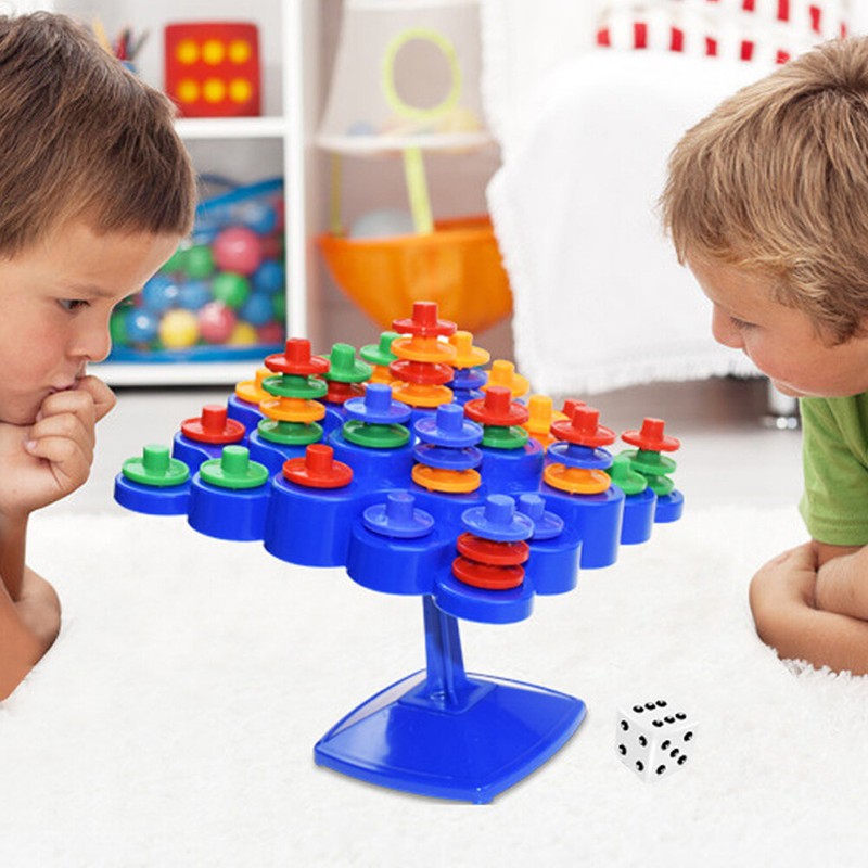 TipTopple Balancing 2-4 Spieler Familie Fun Game Spielzeug Kinder Tischspielzeug