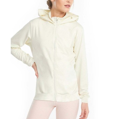 Puma Studio Yogini Full Zip Jacket Женская белая повседневная спортивная верхняя одежда 520989