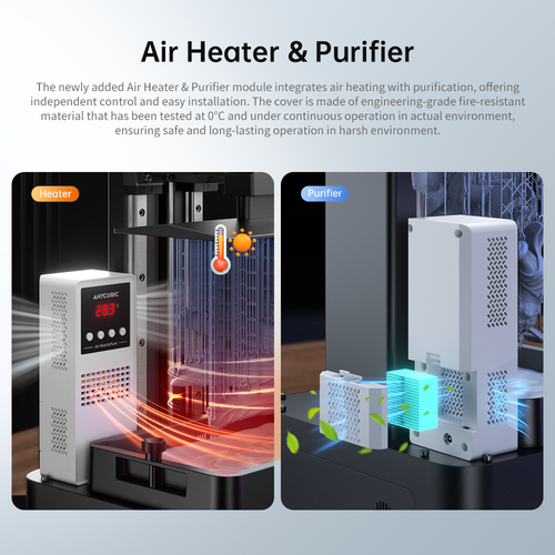 ANYCUBIC Photon Mono M5s Pro 3D Printer 10.1'' 14K HD LCD 3X High Speed Printing