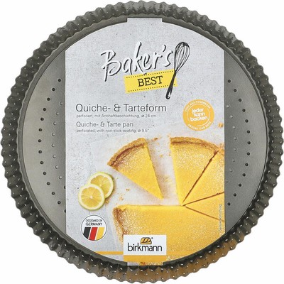 Birkmann Bakers Best Quiche- & Tarteform loser Boden Quicheform Backform Ø 24 cm