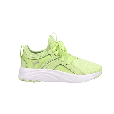 

Кроссовки Puma Soft Sophia Lace Up для молодых девушек, размер 12 м, повседневная обувь 195566-12, Зеленый, Puma Soft Sophia Lace Up Youth