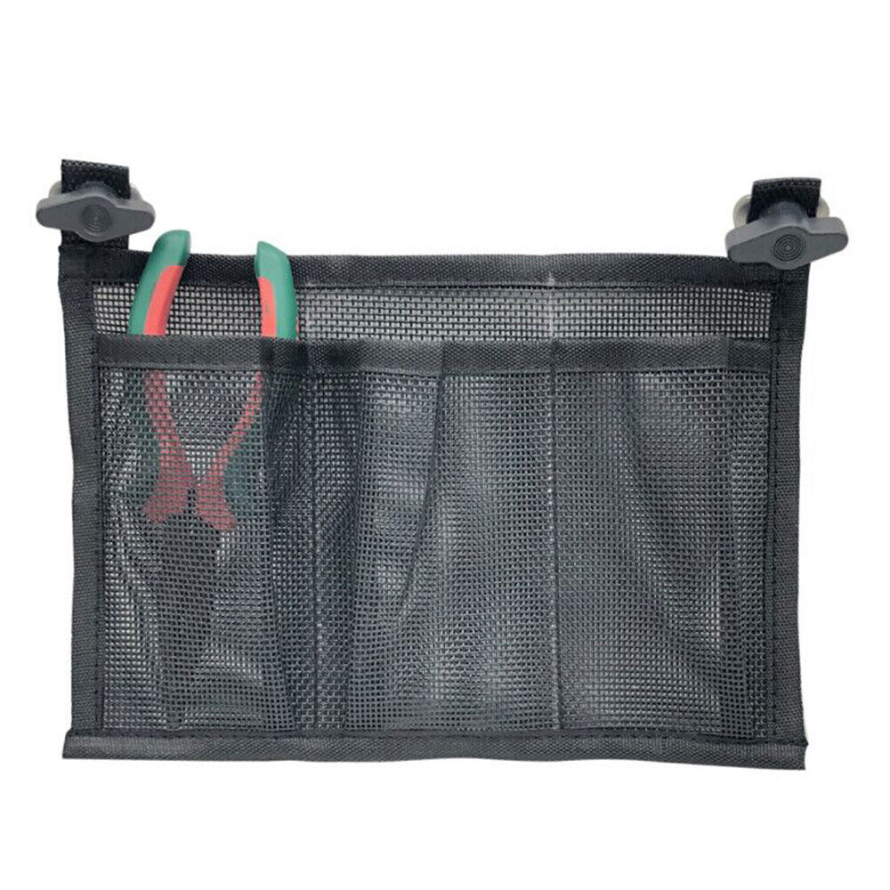 Kayak Fishing 3 Pocket Mesh Storage Sleeve Gear Holder Bag Organizer Accessories