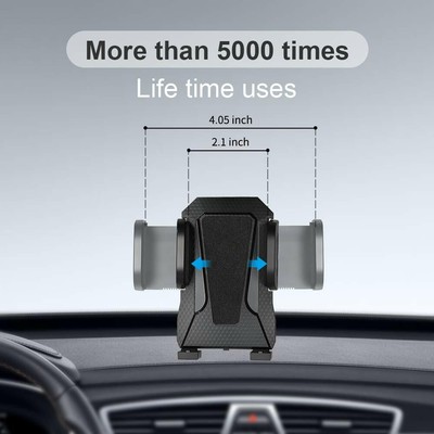 Car Phone Mount Cell Phone Holder Dashboard Windshield Adjustable Universal