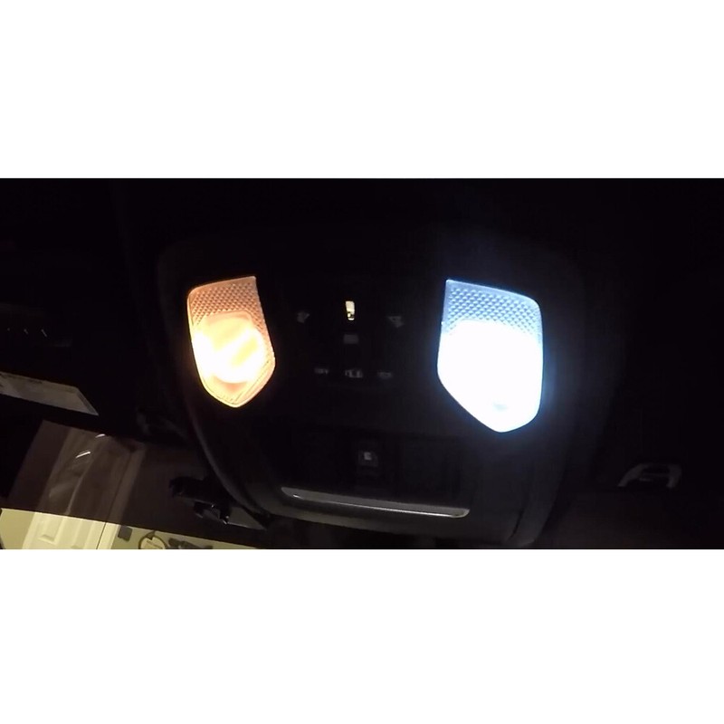 For Dodge RAM 2009-2019 1500 2500 3500 White Interior LED Lights Kit Package USA