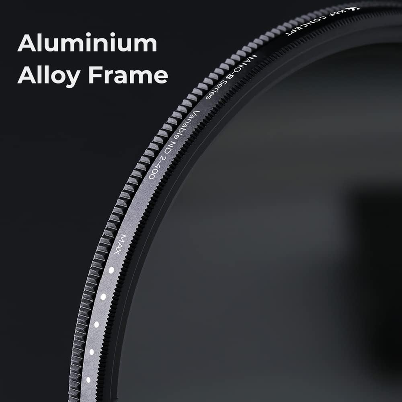 67mm  Variable Neutral Density ND2 to ND400 Adjustable Fader ND for DSLR Camera