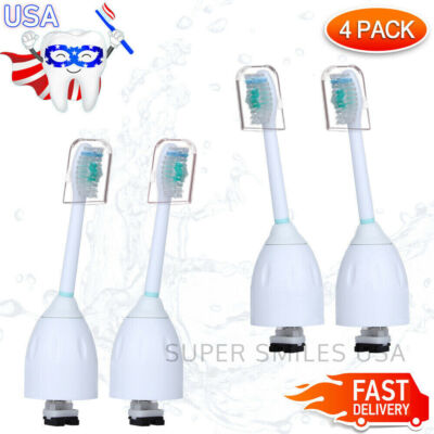 4pcs Toothbrush Replacement heads COMPATIBLE WITH  & FOR SONIC  E-SERIES