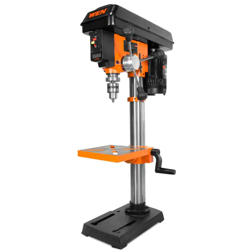 WEN 5 Amp 10 In. Variable Speed Benchtop Drill Press With La