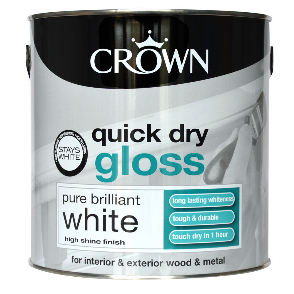 Brilliant White Gloss Wood Paint at Annie Krause blog