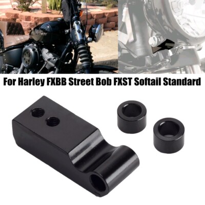 Headlight Extension Block For Harley Street Bob Softail FXST FXBB 107 2018-2022