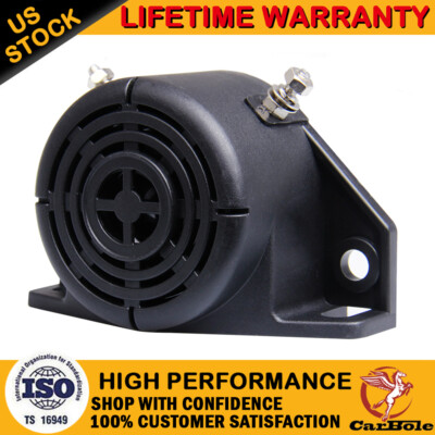 12V 105DB Back-up Warning Alarm Reverse Beeper Car Pickup Van Truck Vehicle Horn