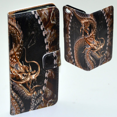 For Google Pixel Series - Dragon Theme Print Flip Case Mobile Phone Cover #2