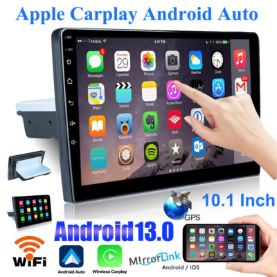 Car Stereo Radio Auto Carplay Android 13 10.1'' Double 2Din Touch Screen GPS WIFI
