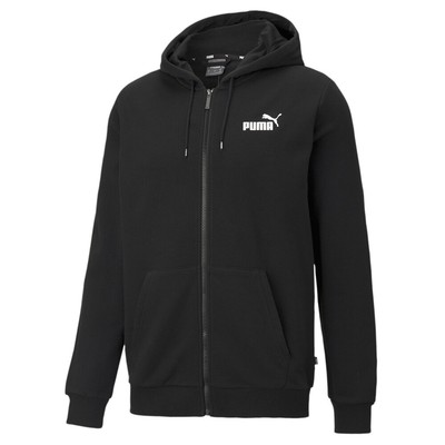 Мужская толстовка на молнии с маленьким логотипом Puma Essentials, размер M, Повседневная верхняя одежда 58670401