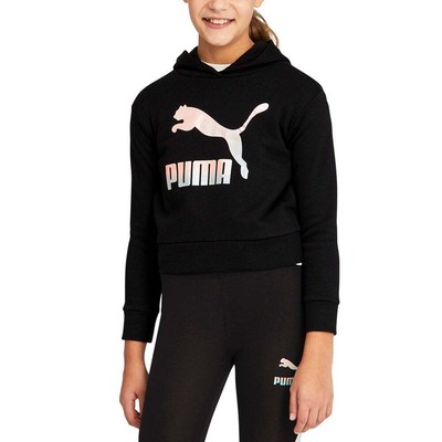 Puma Gloaming Pack Ctn Fleece HoodieМолодежная повседневная верхняя одежда для девочек 858311-01