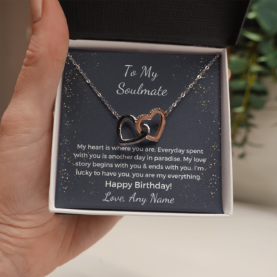Personalised necklace deals for girlfriend