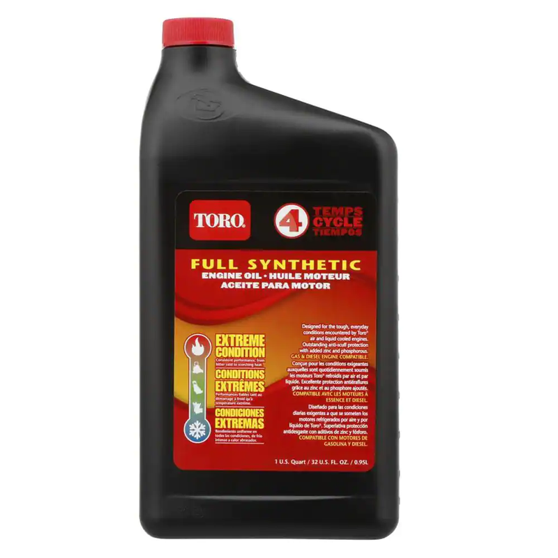 Toro 4-Cycle 10W-30 Full Synthetic Engine Oil, 32 oz