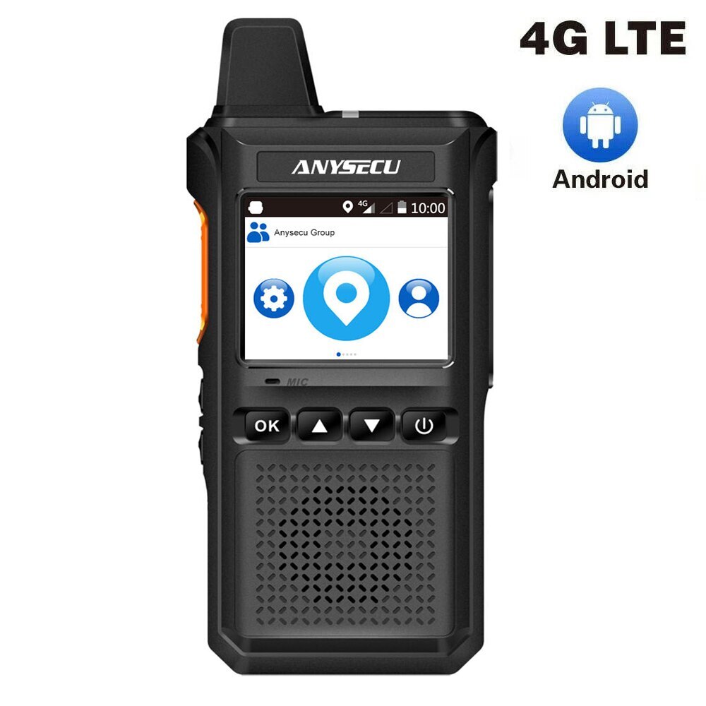 Anysecu Zello 4G Network Radio 710A Unlocked Android 8.1 WIFI Mini Walkie Talkie