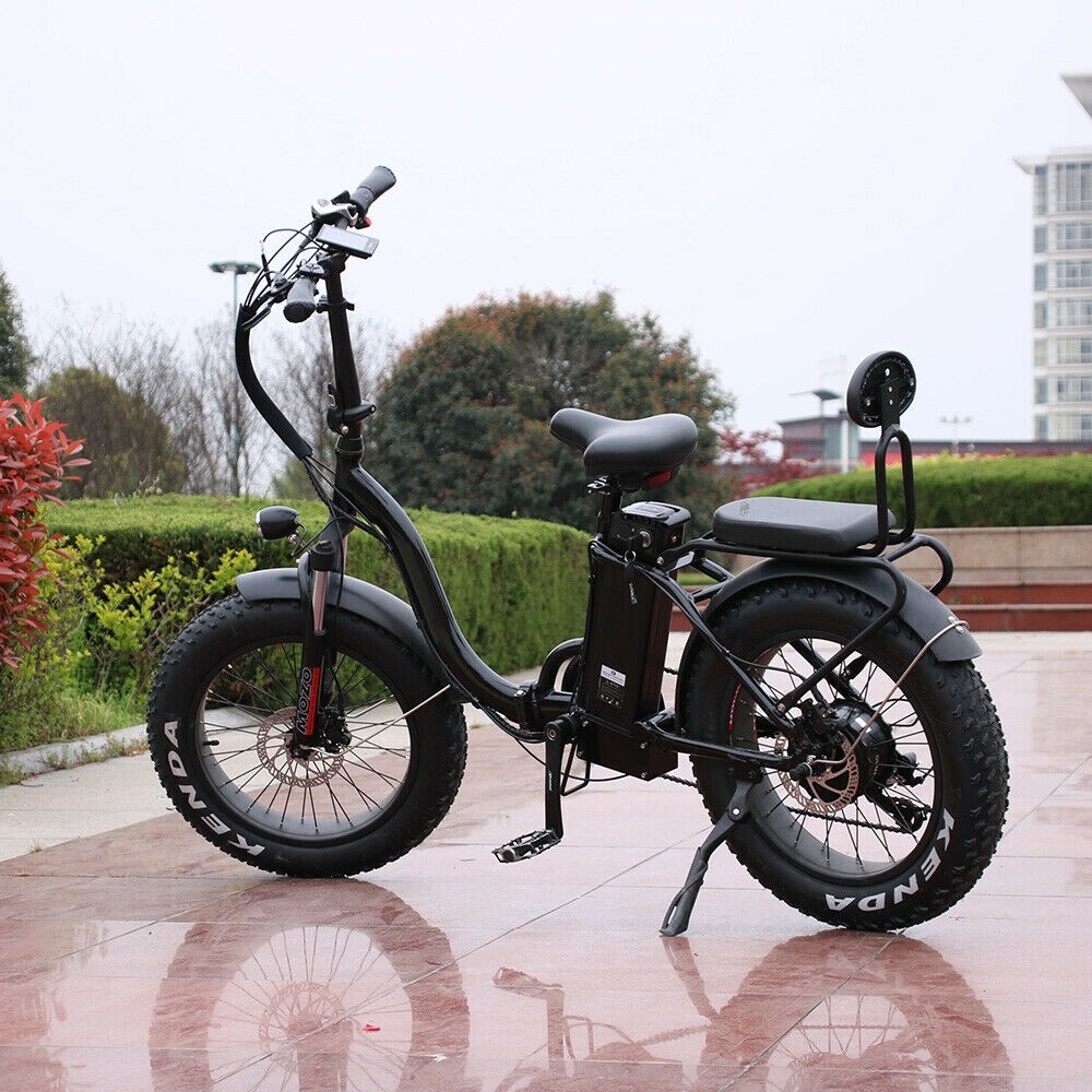Folding Electric Bicycle Ebike Scooter Two Seater Fat Tire NEW - $ 86
