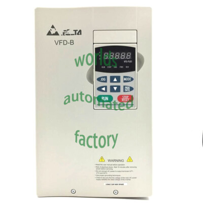 NEW DELTA VFD055B43A Drive AC 7.5Hp Three Phase 460V Input PLC