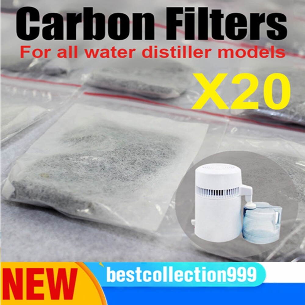 20x Activated Carbon Filters for Water Distiller Purify Water Remove Compound AU eBay