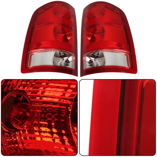 Labwork Left+Right Tail Lights For 2007-13 GMC Sierra 1500 2500 3500 HD Halogen