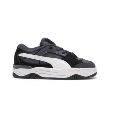 Молодежные кроссовки для мальчиков Puma 180 на шнуровке, черные, повседневная обувь 39658003