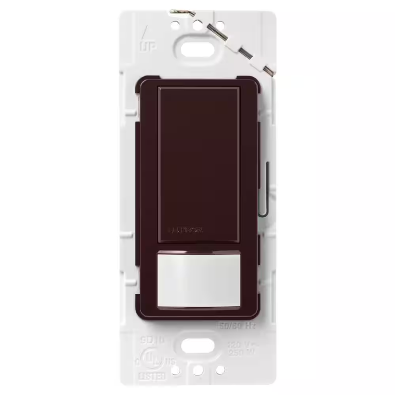 Lutron Maestro Motion Sensor Light Switch Occupancy Vacancy Single Pole White