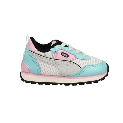 Puma Rider Fv Car Wash Ac Slip On Infant Girls Белые кроссовки Повседневная обувь 3894