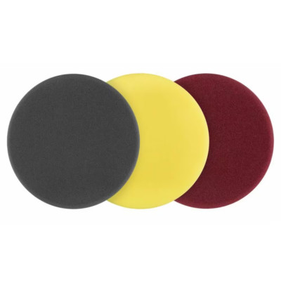 RYOBI 5 in. Foam Dual Action Polisher Variety Pad Set (3-Piece)