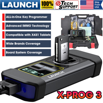 LAUNCH X431 Pros & X-Prog 3 Auto OBD2 Scanner Bidirectional IMMO Key Programming