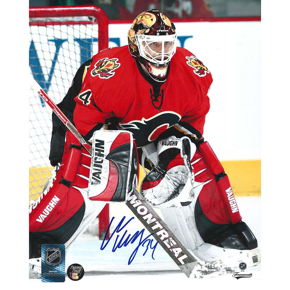 ❤️マクファーレン　NHL ゴーリー　マイクリクター‼️ Miikka_Kiprusoff_Signed_Goalie