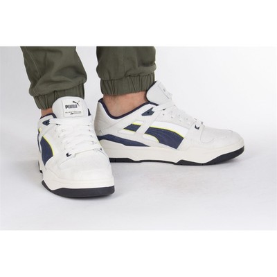 Pre-owned Puma Shoes Universal Men  Slipstream Always On 39005902 Blue-white In Multicolor