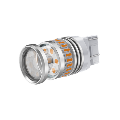 AUXBEAM Amber 7443 7440 T20 LED Front Turn Signal Light Bulbs 400% Brighter 2023