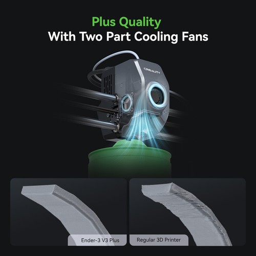 Creality Ender 3 V3 Plus 3D Printer 600mm/s High-Speed 300*300*330mm Print Size